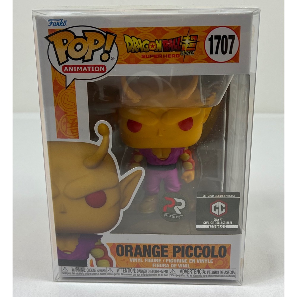 Funko Pop Orange Piccolo Dragon Ball Super 1707 Chalice PreRelease NIB Exclusive